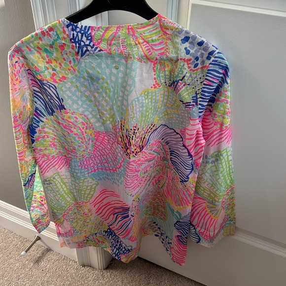**NOT FOR SALE - SOLD” BNWT Lilly Pulitzer Amelia Island Tunic - Picture 7 of 7